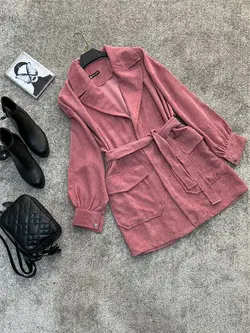 مانتو مخمل کبریتی کد 101