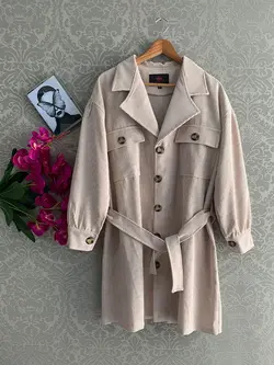 مانتو مخمل کبریتی کد 79