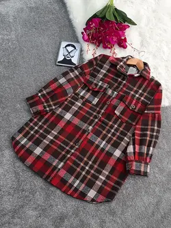 مانتو شومیزی پشمی کد 18