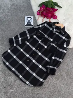 مانتو شومیزی پشمی کد 18