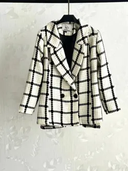 پالتو کتی شانل آستردار کد 902