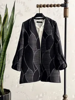 مانتو ژاکارد ترک کد 974