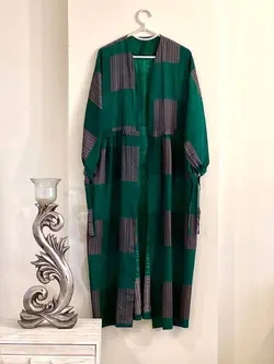 مانتو نخی طرحدار کد 328