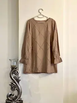 تونیک مانتویی طرح لوزی کد 361