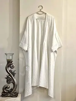 مانتو اطلس بدون گوشه کد 381