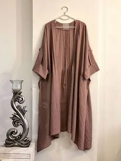 مانتو اطلس بدون گوشه کد 381