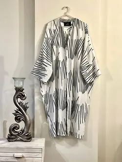 مانتو پانچ طرحدار کد 433