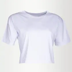 تیشرت کراپ ساده