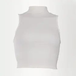 تاپ کراپ یقه ایستاده