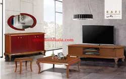 ست میز چوبی بافی