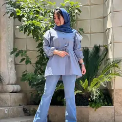 مانتو عروسکی دخترانه کد 348 | مدل مانتو عروسکی دخترانه شیک