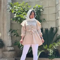 مانتو عروسکی دخترانه کد 348 | مدل مانتو عروسکی دخترانه شیک