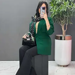 مانتو کتی کوتاه کمربند دار کد 28|مدل مانتو کتی کوتاه شیک