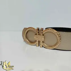 کمربند دخترانه فراگامو 3/5 سانتی کد 137|کمربند جدید دخترانه