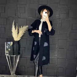 خرید آنلاین پالتو مدل مزونی مخمل کبریتی آستردار دخترانه و شیک در مدشیک