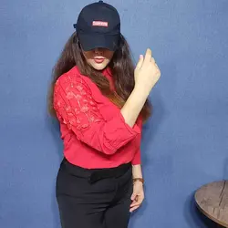 خرید آنلاین شومیز یقه ب ب کد 69162 شیک و دخترانه در مد شیک