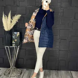 خرید آنلاین کاپشن مدل پافر کوتاه و شیک در مد شیک