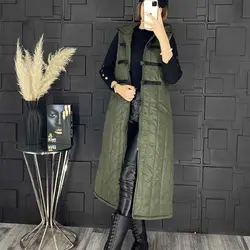 خرید آنلاین کاپشن مدل پافر بلند خیلی شیک و دخترانه در مد شیک