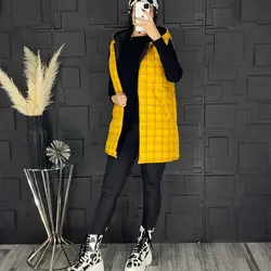 خرید آنلاین کاپشن مدل پافر کد 101 شیک و کوتاه در مد شیک