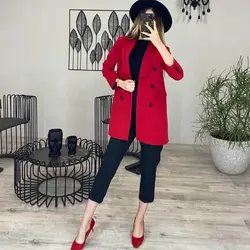 خرید آنلاین مانتو کتی یقه آرشال شیک با کیفیت دوخت بالا در مد شیک