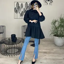 خرید آنلاین مانتو مدل عروسکی جدید و دخترانه با دوخت عالی در مد شیک