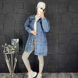 خرید آنلاین مانتو مدل کت جین خیلی شیک و با دوخت عالی در مد شیک