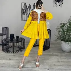 خرید آنلاین مانتو مدل کراش مزونی کوتاه با کیفیت دوخت بالا در مد شیک