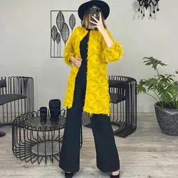 خرید آنلاین مانتو مدل مزونی یاخما شیک و دخترانه در مد شیک