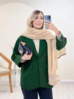 کت مازراتی یقه آمریکایی کد 542|کت مازراتی زنانه و دخترانه