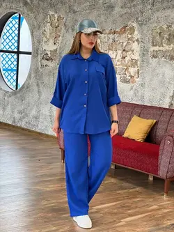 ست مانتو و شلوار آستین پاکتی کد 769|ست مانتو و شلوار اسپرت