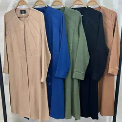 مانتو بهاره کمربند دار کد 625|خرید اینترنتی مانتو بهاره جدید