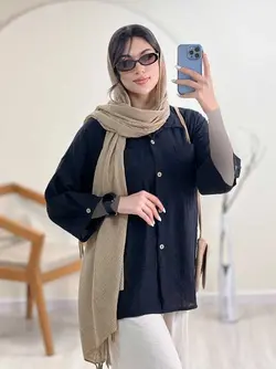 خرید مانتو شومیزی جیب دار کد کد 318|مانتو شومیزی اسپرت شیک