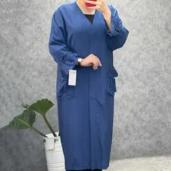 مانتو بلند جیب پاپیونی کد 52|مدل مانتو بلند ساده جلو باز