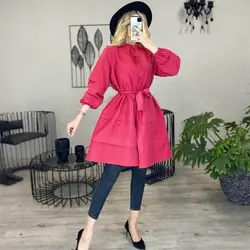 خرید آنلاین مانتو عروسکی دامنی شیک و دخترانه با دوخت عالی در مد شیک