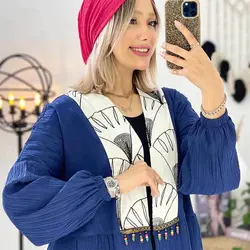 خرید آنلاین مانتو کراش خامه دوزی 1401 شیک با کیفیت دوخت بالا در مد شیک
