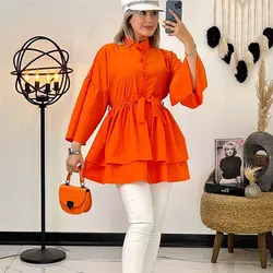 خرید آنلاین مانتو عروسکی کوتاه کد 311 جدید و دخترانه با دوخت عالی در مد شیک