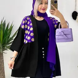 خرید مانتو عروسکی بابوس کوتاه جدید و شیک با کیفیت دوخت بالا در مد شیک