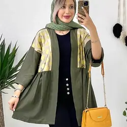 خرید مانتو عروسکی بابوس کوتاه جدید و شیک با کیفیت دوخت بالا در مد شیک