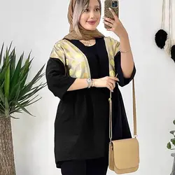 خرید مانتو عروسکی بابوس کوتاه جدید و شیک با کیفیت دوخت بالا در مد شیک