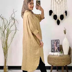 خرید آنلاین مانتو کیمونو بغل چاک بلند و شیک با کیفیت دوخت بالا در مد شیک