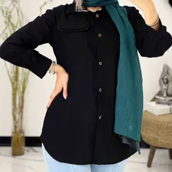 مانتو بابوس یقه مردانه - مانتو بابوس یقه مردانه کوتاه و دخترانه با کیفیت دوخت بالا در مدشیک