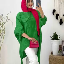 مانتو جلو بسته تک جیب - مانتو جلو بسته تک جیب جلو کوتاه و شیک با کیفیت دوخت بالا در مدشیک