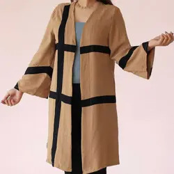 مانتو ابروبادی آستین کلوش - مانتو ابروبادی دخترانه و کوتاه با طرح های زیبا در مدشیک