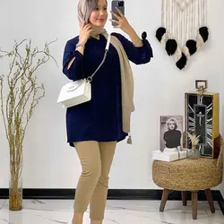 مانتو جلو بسته یقه مردانه کد 421 - مانتو جلو بسته کوتاه و اسپرت