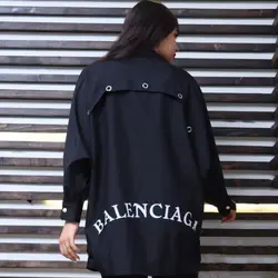 مانتو پانچ پشت چاپی کد 612 - مدل مانتو پانچ کوتاه و دخترانه