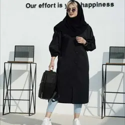 خرید مانتو دانشجویی بلند کد 239 - مانتو دانشجویی اسپرت و جدید