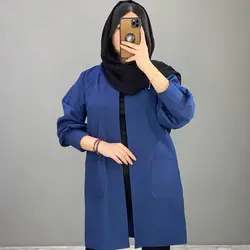 خرید آنلاین مانتو میکرو جیب پاکتی کد 320|مانتو میکرو پاییزی