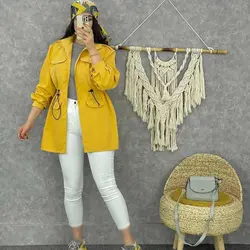 خرید مانتو میکرو چهار جیب | مانتو میکرو پاییزه در مدشیک