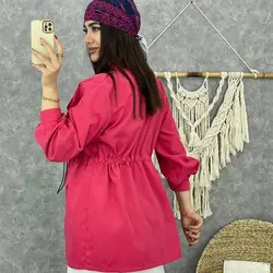 خرید مانتو میکرو چهار جیب | مانتو میکرو پاییزه در مدشیک