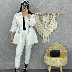 خرید مانتو میکرو چهار جیب | مانتو میکرو پاییزه در مدشیک